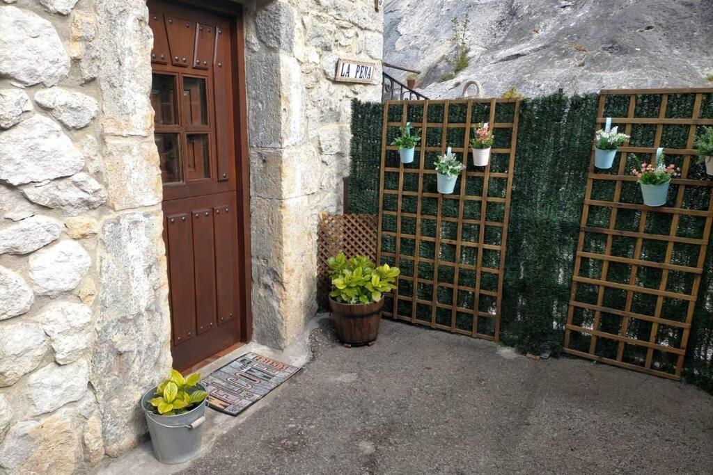 Casa Rural La Pena En Unquera Bagian luar foto