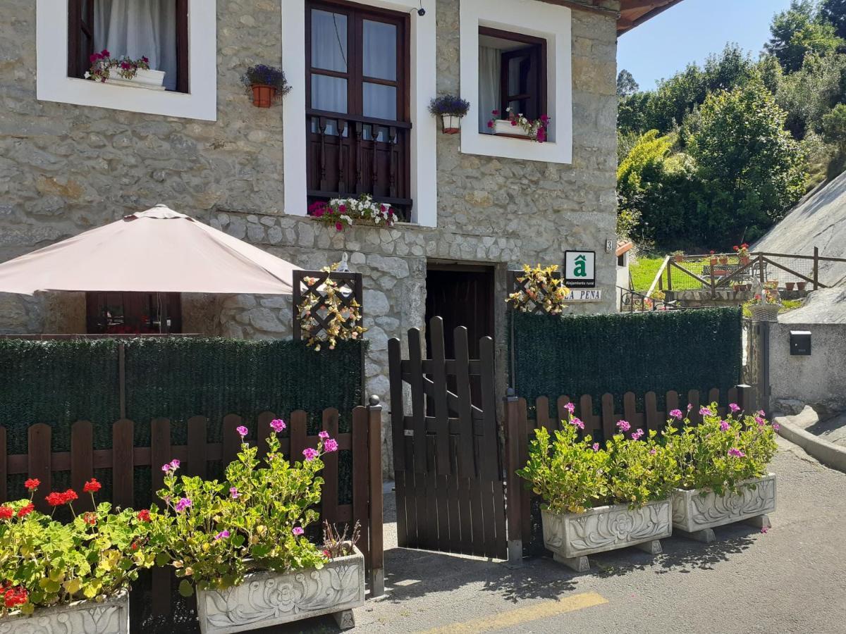 Casa Rural La Pena En Unquera Bagian luar foto